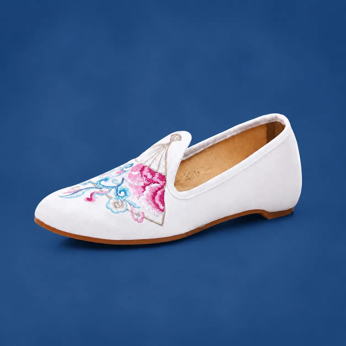 Ethnic Embroidered Canvas Shoes for Women