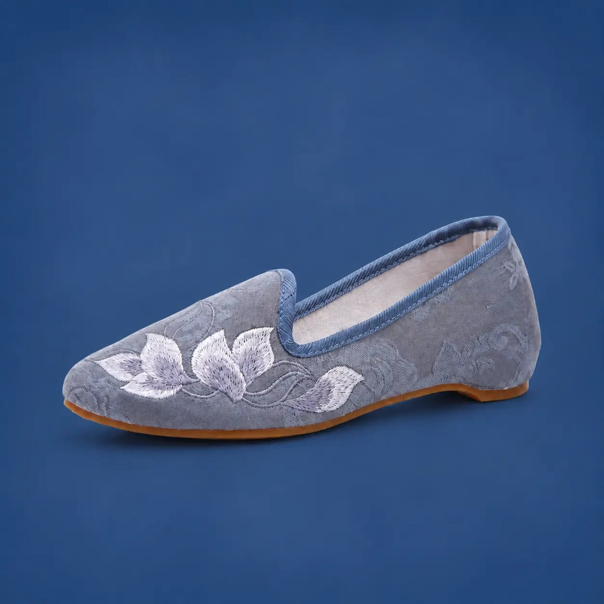 Ethnic Embroidered Canvas Shoes for Women