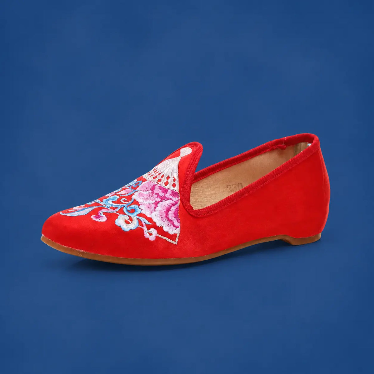 Ethnic Embroidered Canvas Shoes for Women
