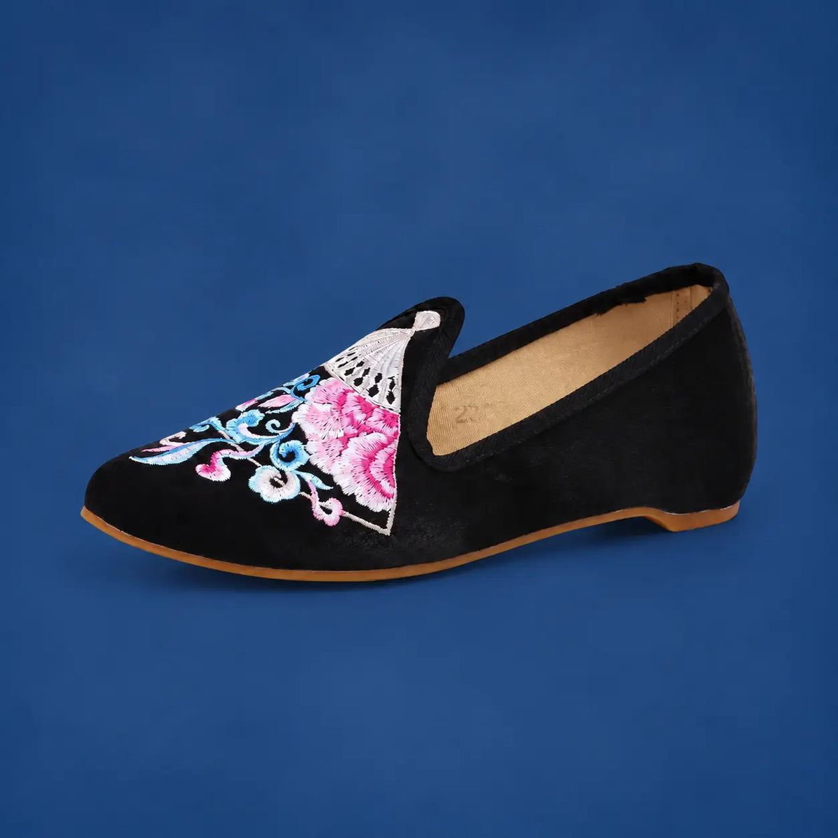 Ethnic Embroidered Canvas Shoes for Women